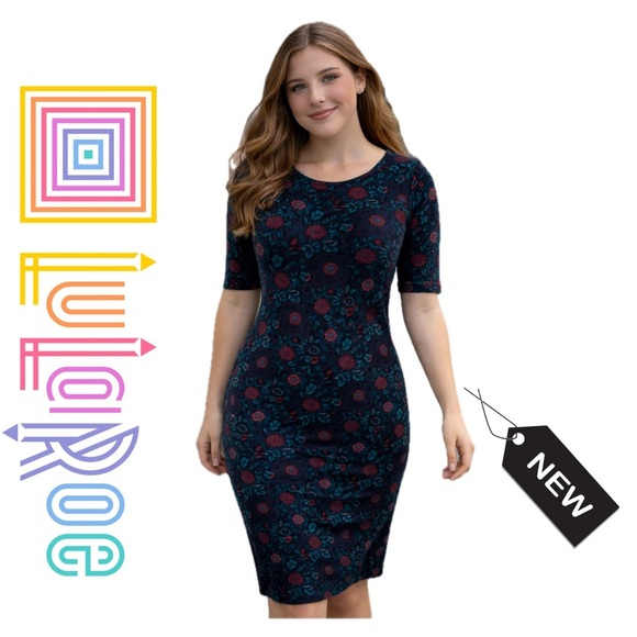 LuLaRoe Dresses & Skirts - NWT- LULAROE Julia FITTED DRESS